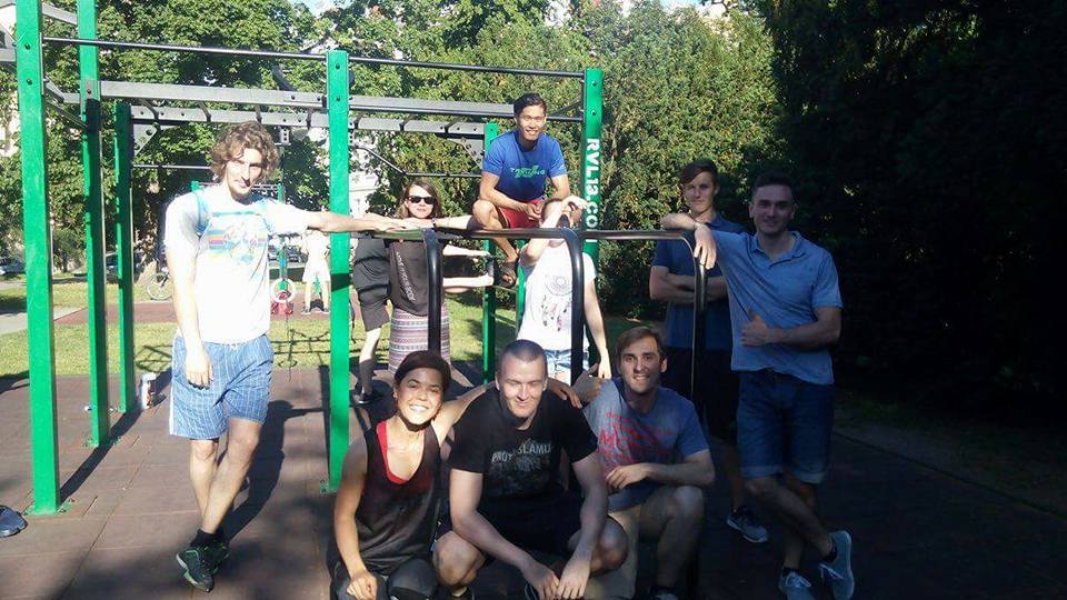 Nedělní trénink - Riegrovy sady